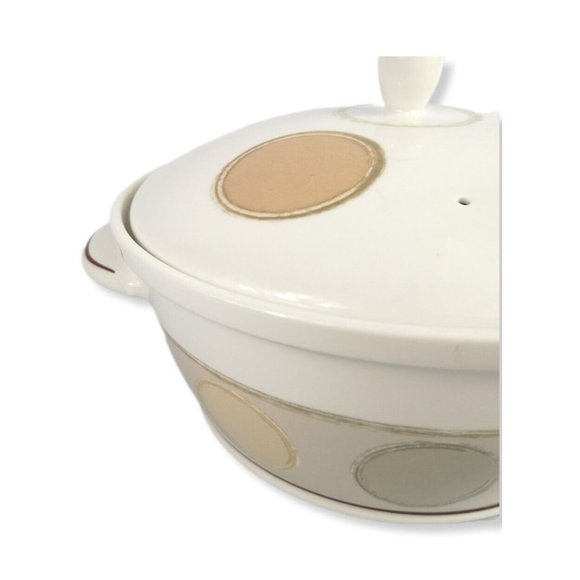 Mocha Java by Noritake Ambience Covered Casserole Dish 7989 MINT 2.5 Qt - Picture 2 of 6